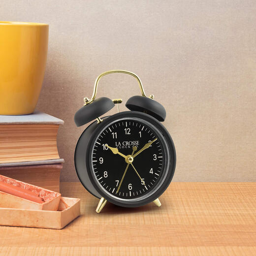 La Crosse Technology Alarm Clock Classic Style Desktop With Alarm Clock Function