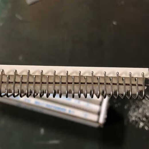 Extended 600mm long conveyor belt buckle PVC conveyor belt joint industrial belt buckle stainless steel buckle pvc 600mm 1# 12 pieces per box plus 8 meters of steel wire