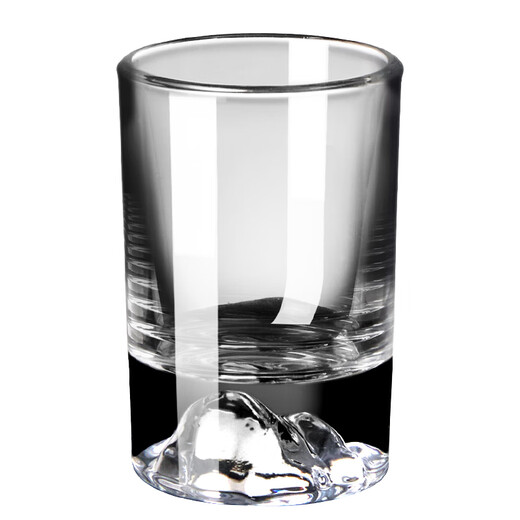 Lugaris white wine glass set, light luxury household 2 liang high-end wineware, light luxury crystal glass 100ml wine cup wine dispenser, iceberg crystal 2 liang cups 100ml 6 pieces