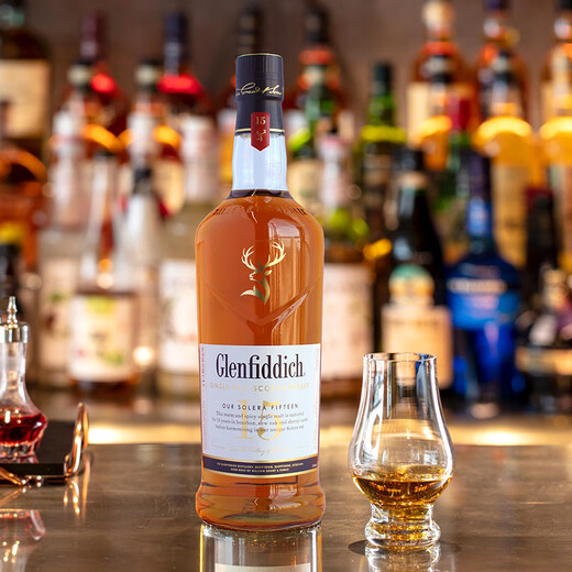 Glenfiddich (GLENFIDDICH) overseas version Speyside production area Scotland single malt whiskey British original bottle imported wine boxed Glenfiddich 15 years 700ml*2 bottles with box
