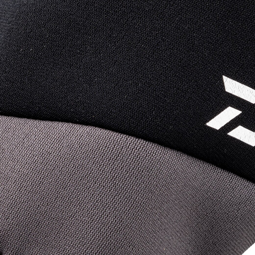 DAIWA Autumn and Winter New Style DG-63009W Men's Five-Finger Fishing Gloves Outdoor Fishing Warm Gloves Black L