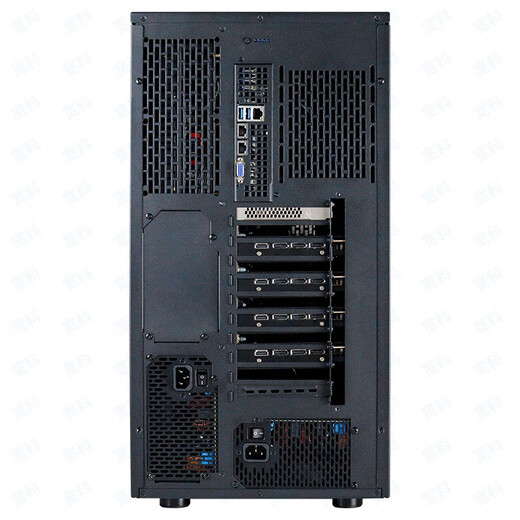 宽科AMD 5代霄龙/9965/9655 四路全液冷RTX4090/A800/5090/A100 静音GPU DeepSeek仿真深度学习工作站 AMD EPYC 9755 256核心512线程 256G内存+RTX 5090 32G*4