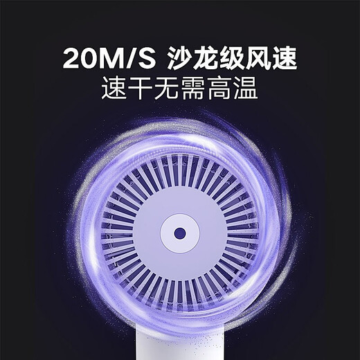 Mijia Xiaomi Hair Dryer H300 Hair Care Negative Ion Quick-drying Hair Dryer Smart Constant Temperature Moisturizing Hair Salon Professional Hair Dryer Holiday Gift White