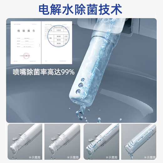 TOTO智能家居TOTO CES8D210/9878/9898WCS/8B010全自动一体马桶水洗 CES8B010MCN(白色遥控器） 400mm