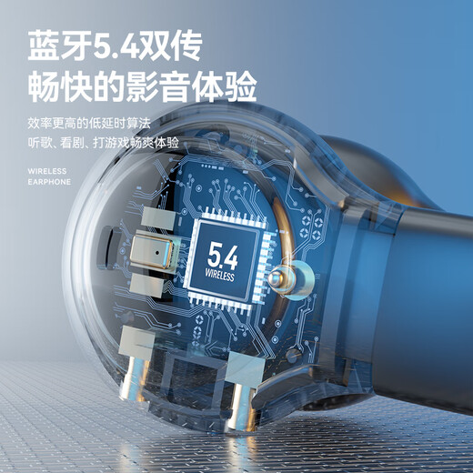 Chuangu 2026 latest model丨HIFI panoramic sound bone conduction concept Bluetooth headset ear clip type non-in-ear ultra-long battery life large capacity sports running and cycling high quality