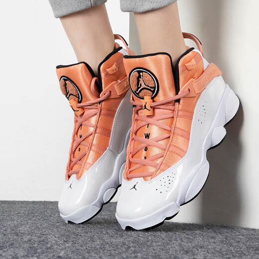 Nike (Nike) AJ Damenschuhe Air Jordan 6 Ringe AJ6 Joe 6 lässige Basketballschuhe Dämpfe Sneakers DM8963-801 36