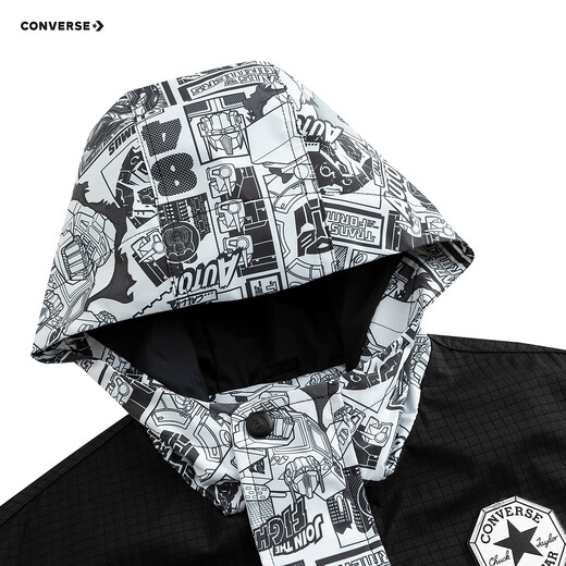 Converse匡威【变形金刚联名】儿童童装羽绒服CNVB-2U-G659 正黑色 110 【110/56】