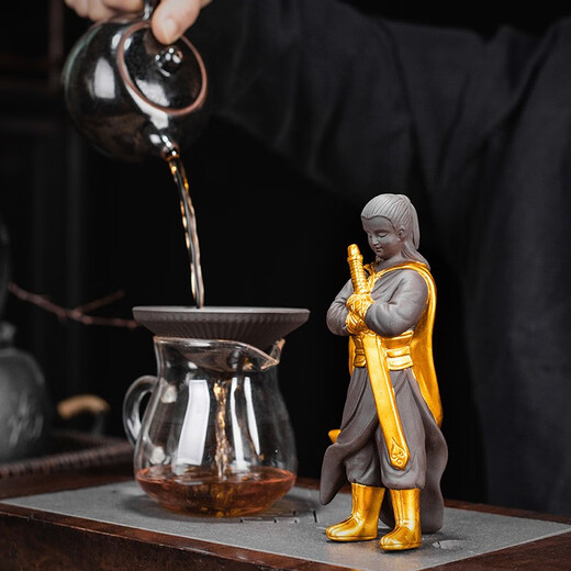 Mingke Xiake Zisha tea pet ornaments tea play tea leakage tea filter tea filter tea separator tea filter tea set creative single tea leakage