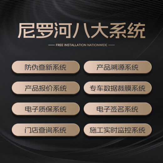 Nile (NILUOHE) invisible car film TPU material Armor Guard X series X60-6.5mil