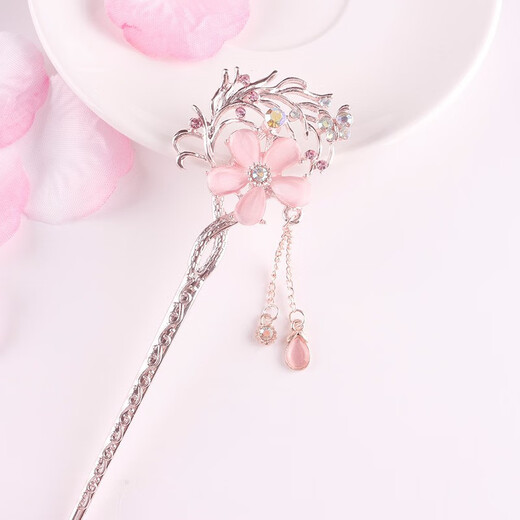 Hanfu headwear children's hairpins children's ancient style hairpins tassel step shake summer day ancient costume ancient cheongsam hair accessories FZ001