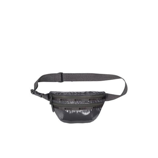 LeSportsac waist bag double-layer pocket gray glossy tear-proof wear-resistant and durable adjustable Chinese Valentine's Day gift os