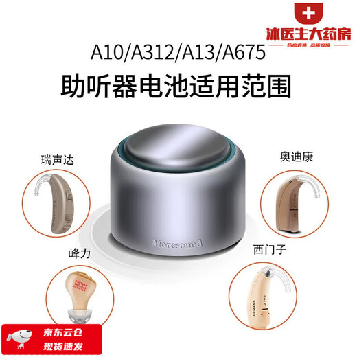 Xiwanbo Hörgeräte Special A13A10 Original A312A675 Zink zu Liyinyue Taste Electronics 1.45 V bis Li A10 [1 Tafel 10 Teile]*2