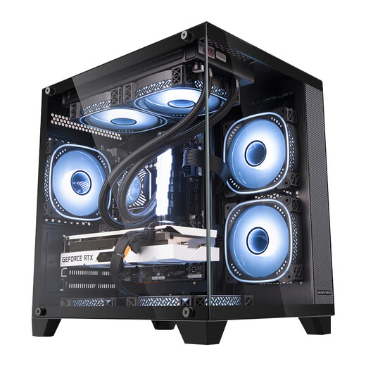 Reso i7 13700 liter 14th generation Core i7 desktop assembly computer host RTX5060/4060 game high-end e-sports independent display live broadcast design rendering complete machine DIY complete machine configuration one 14th generation Core i7丨RTX3050 6G