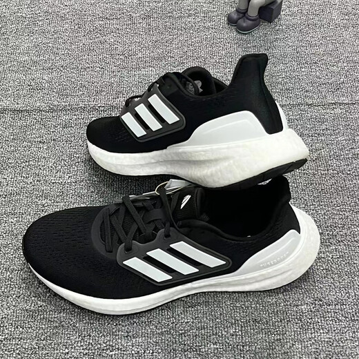 Adidas Duramo Herren -Sneaker Low Top Polishing Rebound Leichtes atmungsaktives Training Fitness Casual Running Shoes GW8336 IF4839/Schwarz/Weiß 42