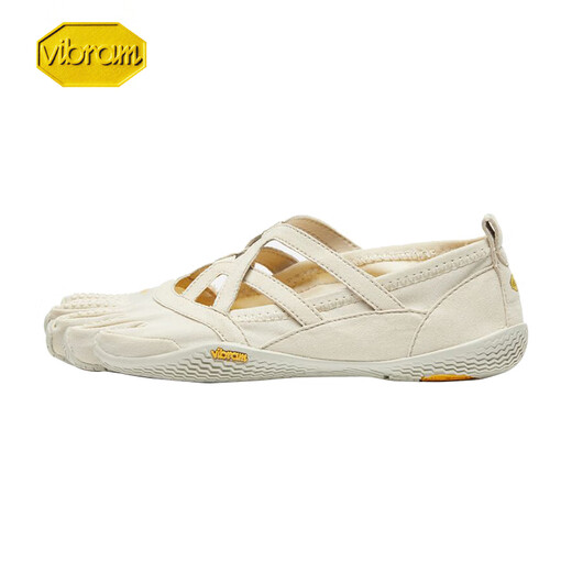 Vibram five-finger shoes women's new indoor fitness sports yoga Pilates lightweight shoes ALITZALOOP off-white 36