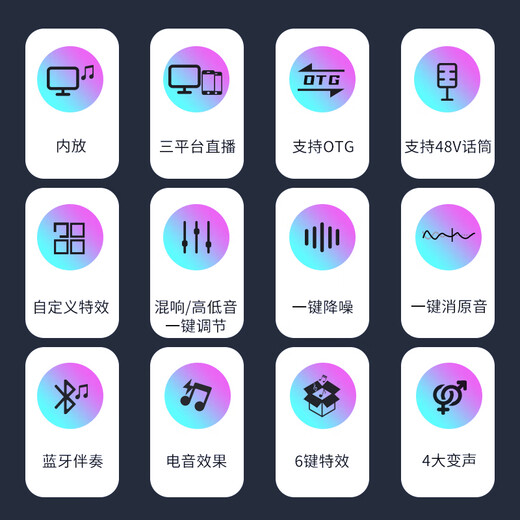 Senran ST10mini sound card set mobile phone live broadcast computer Douyin Kuaishou anchor singing karaoke recording live broadcast equipment full set of condenser microphone universal delivery artifact microphone