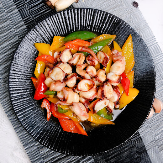 Hongshun Big Squid Feet 300g Crispy Squid Tentacles Squid Tentacles Seafood Hot Pot Barbecue Ingredients Teppanyaki Squid