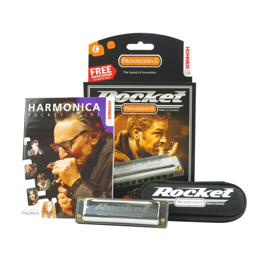 Hohner Deutsch importiert SP20 verbessert Blues 10 Mundharmonika Erwachsener Anfänger Rakete Rakete 10 Löcher E-Scaling