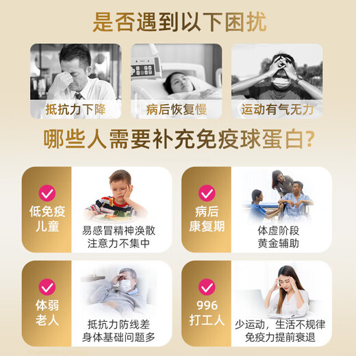 the GLOBALab香港IgGlobe免疫球蛋白胶囊德国成人老人提高免疫力牛初乳铁蛋白 【认准香港万宁线下同款】30粒/盒