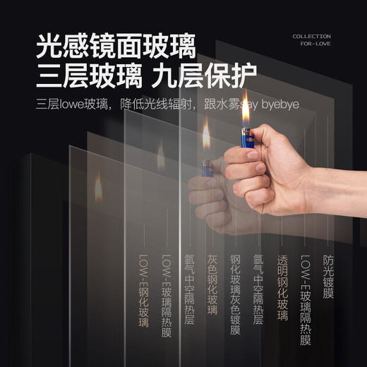 Xinchao red wine cabinet, constant temperature wine cabinet, home living room, fresh-keeping refrigerated wine cabinet, ice bar, air-cooled, frost-free, electronic temperature control