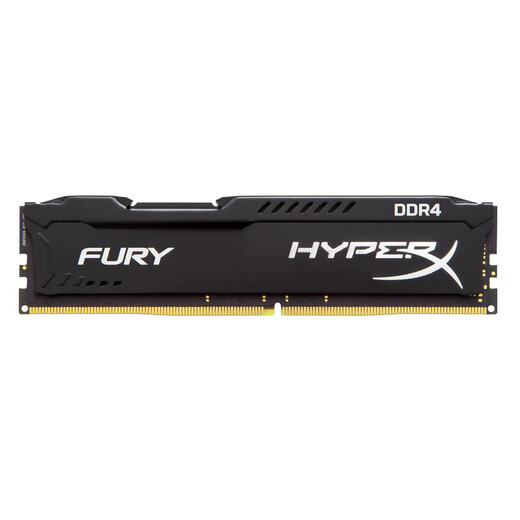 Kingston HyperX FURY Beast DDR4 PC4 UDIMM fourth generation desktop computer memory module upgrade DIY gaming e-sports dual channel DDR4 2133 desktop HyperX FURY Thunderbolt 8GB 2 modules (total capacity 16GB)