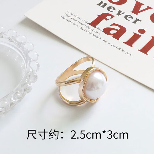 Mays Will scarf buckle multifunctional high-end scarf buckle belt windbreaker buckle versatile professional clothing large size gold