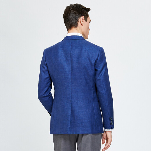 Youngor Single-West-Männer zwei Körnchen Single-Breasted-Standardversion Casual Anzug Herrenanzug Jacke Wolle Misch