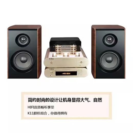 Kira Dänemark Kira K11 Fever Tube Amplifier HiFi High Fidelity CD DVD Player Kombination Audio Dänemark Kira-K11-Set