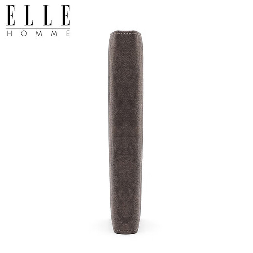 Billetera larga de los hombres de Elle Homme, clip de boletos multifunción de capas superior, estilo horizontal de moda 01612 regalo de cumpleaños