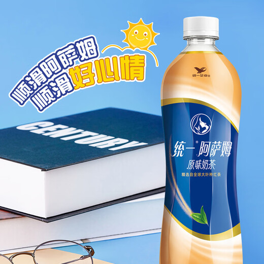 Unified Assam Milk Tea Оригинальный молочный чайный чайный напиток 500 мл*15 бутылок целая коробка