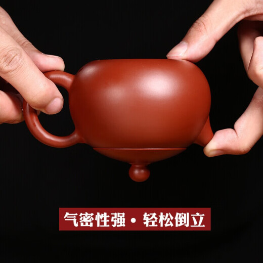 Xu Baoguo purple clay pot Yixing famous handmade Kung Fu tea set household Dahongpao Xishi Dahongpao Xishi 200ml