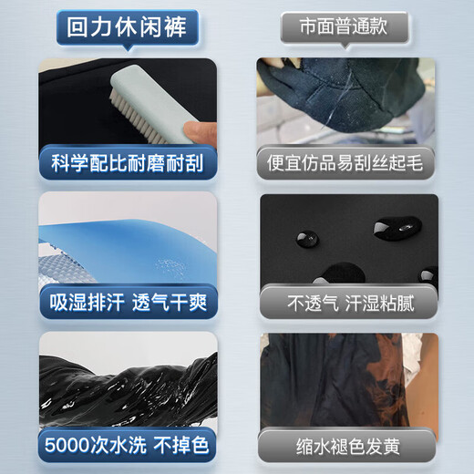 Pull back casual pants men's autumn loose sports pants men's wide-leg straight pants men's fashionable drape trousers men's XL