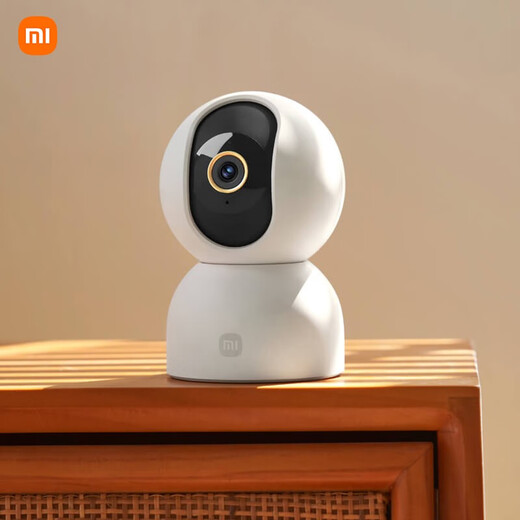 小米智能摄像机3云台版500万高清像素摄像头监控器家用室内360°全彩夜视全景手机远程监控婴儿看护器 小米智能摄像机3云台版+64G内存卡套装