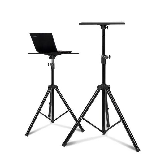 Qiujia computer lift table bracket standing high table outdoor live broadcast table portable foldable standing office workbench tray + mobile phone cantilever bracket