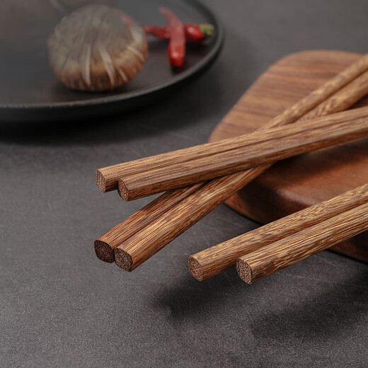 Zhang Xiaoquan wooden chopsticks 42cm long hot pot chopsticks for home restaurants fried chopsticks chicken wings wooden chopsticks 2 pairs