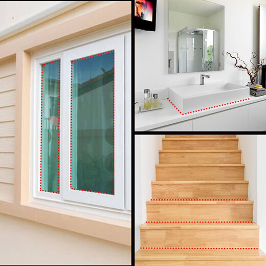 WACKER WD mildew-resistant glass glue, sealant, caulking glue, neutral outdoor weather-resistant waterproof glue, door, window and curtain wall structural glue, neutral weather-resistant sealant, black