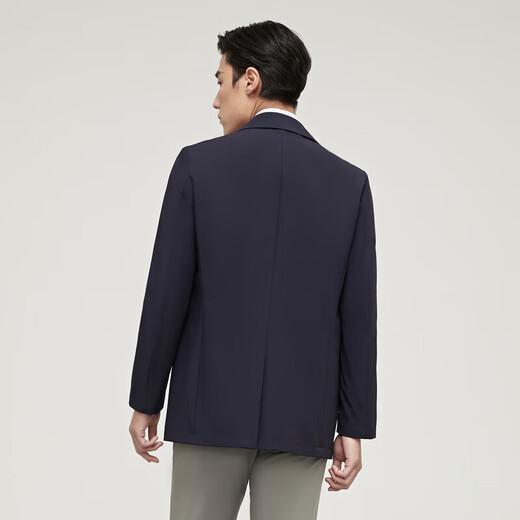 Gabardina joven joven 2023 negocios de hombres jóvenes de primavera y gabardina de gabardina informal Navy 180/100a