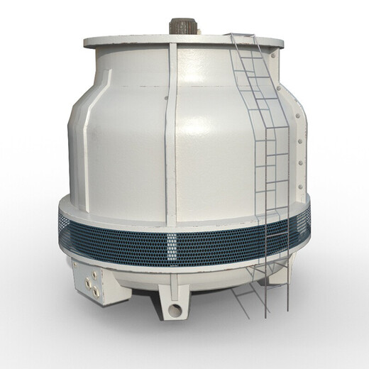 ODU fiberglass cold water tower small 10-ton industrial cooling tower round (30T high temperature cooling tower) 60-100 degrees