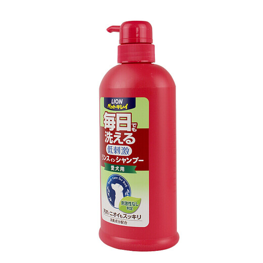 LION Lion King Pet Shower Gel Dog Shower Gel Meat Pet Cats for Dogs Cat Shampoo Body Soap (for Dogs) Daily Wash Soft Flower Flavor 550ml