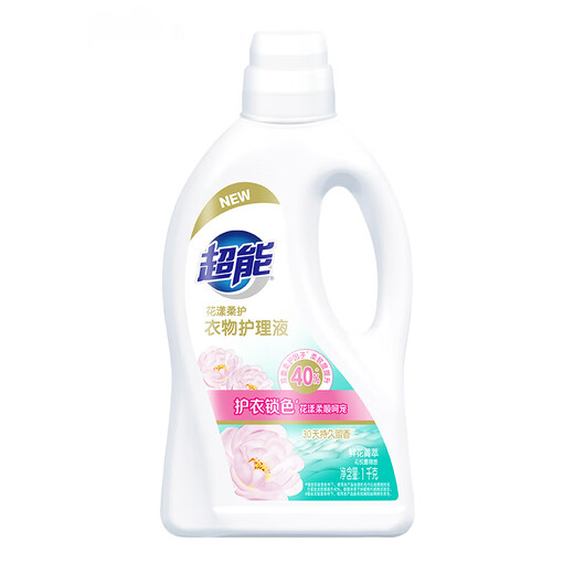 Super Flower Softening Care Solution (Softener) 2Jin Jin is equal to 0.5kg, floral fragrance, antistatic, remove odor, reduce wrinkles