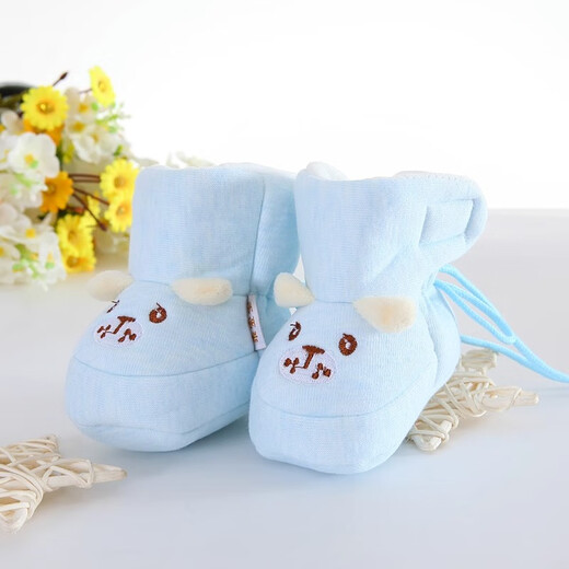 Tragen Sie warme Neugeborene, weiche Sohle ohne Knochen ohne Babyschuhe mit kleinem Monat mit Samt, die im Herbst und Winter eingedickt sind. Pink 0-6