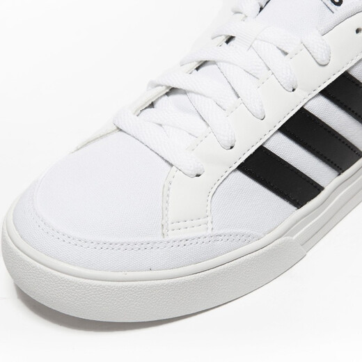 ADIDAS阿迪达斯男鞋运动鞋 秋季休闲鞋时尚舒适耐磨低帮透气休闲鞋 AW3889/帆布/白色 44