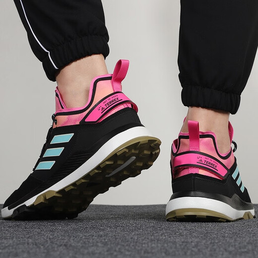 Adidas Chaussures masculines et femmes New Terrex Agravic Outdoor Cross-Country Mountaine de randonnée Chaussures AC7664 PRODUCTION OOVERSE-MADIFICATION FY9215 36