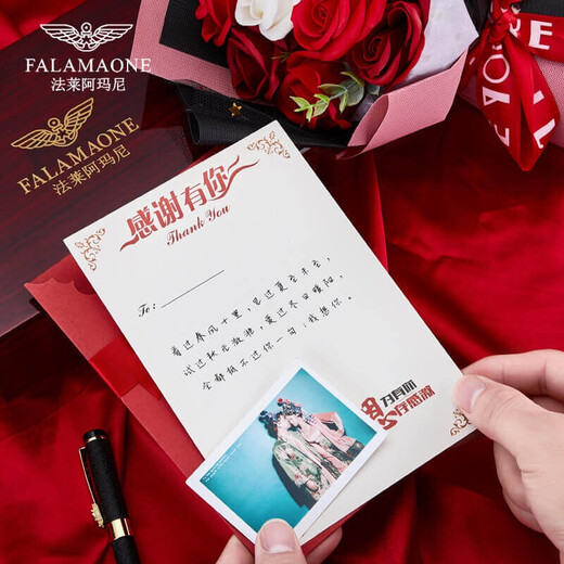 法莱阿玛尼（FALAMAONE）品牌皮带男牛皮自动扣腰带真皮商务裤带生日情人节礼物送老公男友 枪色/PD826Q【专柜礼盒】 110cm -140cm默认随机（可修剪）