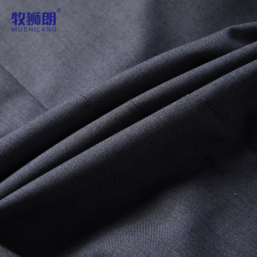 Mushilang suit men's four seasons slim professional business formal top men's casual suit jacket single suit men's clothing