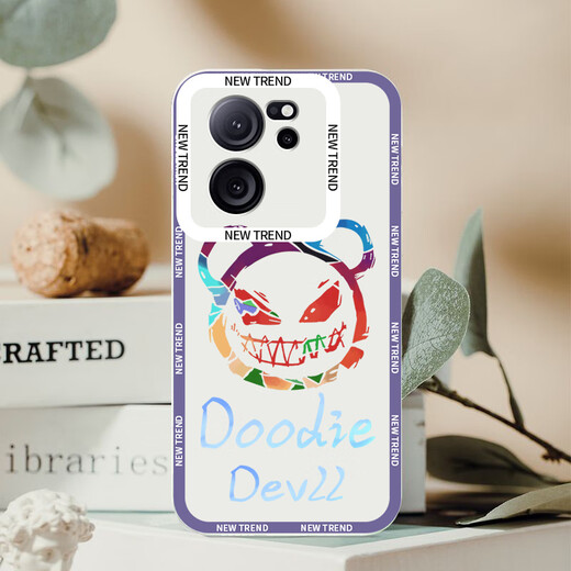 Jun Ziming Suitable for Meizu 21Pro mobile phone case protective cover angel eyes lens all-inclusive anti-fall cartoon men and women ultra-thin transparent soft case Meizu 21Pro [Graffiti Bear]