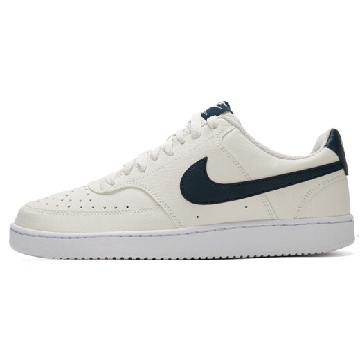 
Nike (NIKE) official ship store men's shoes summer sports shoes COURT non-slip wear-resistant low-top shoes fashionable and comfortable casual shoes HQ4867-101/simplified version Air Force One/white dark blue 42.5