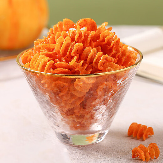 Hedgehog Forrest Gump Pumpkin Crispy Crayfish Flavor Casual Puffed Snacks Office Afternoon Tea Drama Craving Snacks 13g*30 Bags