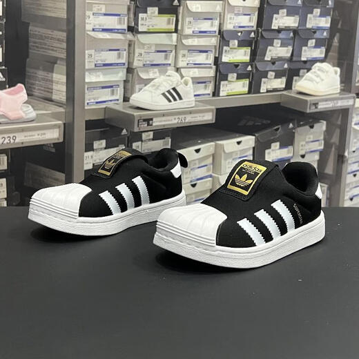 迪卡侬（DECATHLON）儿童鞋男女童新一脚蹬耐磨休闲鞋防滑运动鞋 EG9215-EG9216 24码 7K/脚长14CM