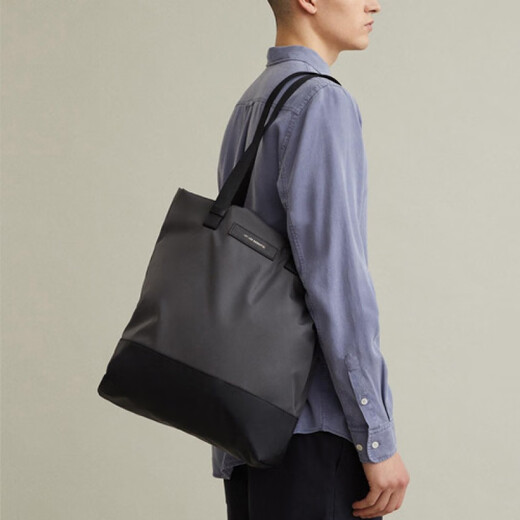 
Baimingwei men's shoulder bag commuting bag large capacity crossbody bag briefcase men's bag shoulder bag nylon computer bag handbag handbag inkstone color/37*35*13